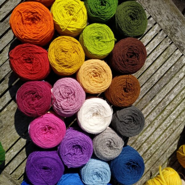 Bolletjes wol